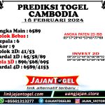 PREDIKSI CAMBODIA 18 FEBRUARI 2024