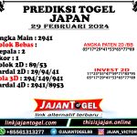 PREDIKSI JAPAN 29 FEBRUARI 2024