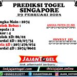 PREDIKSI SINGAPORE 29 FEBRUARI 2024