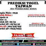 PREDIKSI TAIWAN 29 FEBRUARI 2024