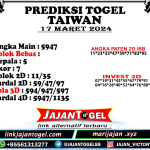 PREDIKSI TAIWAN 17 MARET 2024