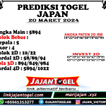 PREDIKSI JAPAN 20 MARET 2024