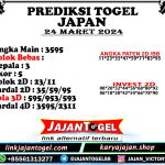 PREDIKSI JAPAN 24 MARET 2024