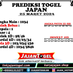 PREDIKSI JAPAN 25 MARET 2024