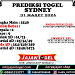 PREDIKSI SYDNEY 31 MARET 2024