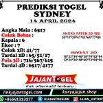 PREDIKSI SYDNEY 14 APRIL 2024