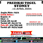 PREDIKSI SYDNEY 15 APRIL 2024