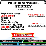 PREDIKSI SYDNEY 17 APRIL 2024