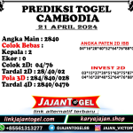 PREDIKSI CAMBODIA 21 APRIL 2024