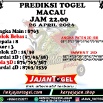 PREDIKSI TOGEL TOTOMACAU 4D P5 26 APRIL 2024