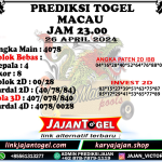 PREDIKSI TOGEL TOTOMACAU 4D P6 26 APRIL 2024