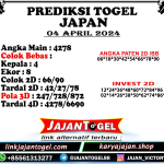 PREDIKSI JAPAN 04 APRIL 2024