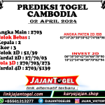 PREDIKSI CAMBODIA 02 APRIL 2024