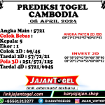 PREDIKSI CAMBODIA 08 APRIL 2024