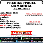 PREDIKSI CAMBODIA 19 MEI 2024