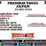 PREDIKSI JAPAN 23 MEI 2024