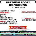 PREDIKSI HONGKONG 31 MEI 2024