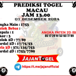 PREDIKSI TOGEL TOTOMACAU 4D P2 01 DESEMBER 2024