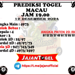 PREDIKSI TOGEL TOTOMACAU 4D P4 12 DESEMBER 2024