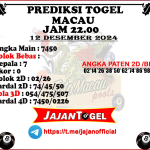 PREDIKSI TOGEL TOTOMACAU 4D P5 12 DESEMBER 2024