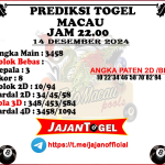 PREDIKSI TOGEL TOTOMACAU 4D P5 14 DESEMBER 2024