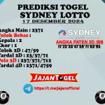 PREDIKSI SYDNEY 17 DESEMBER 2024