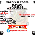 PREDIKSI TOGEL TOTOMACAU 4D P5 18 DESEMBER 2024