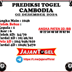 PREDIKSI CAMBODIA 05 DESEMBER 2024